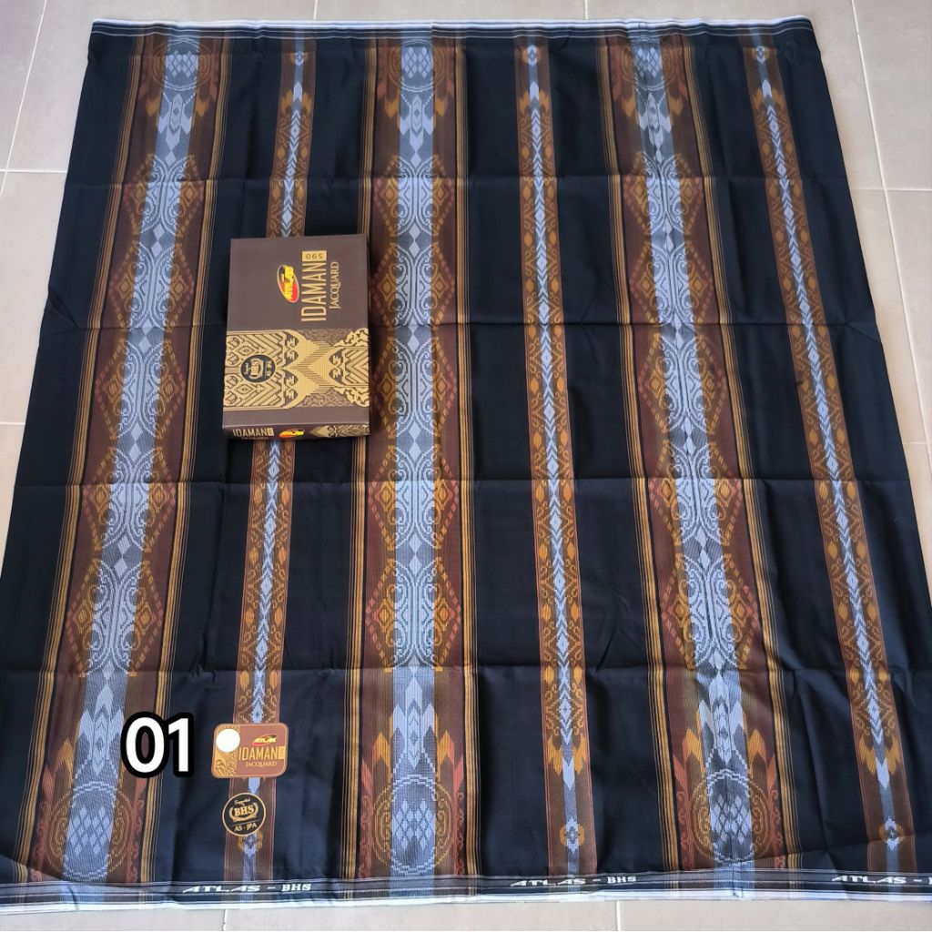 SARUNG ATLAS IDAMAN JAGUARD RAYON