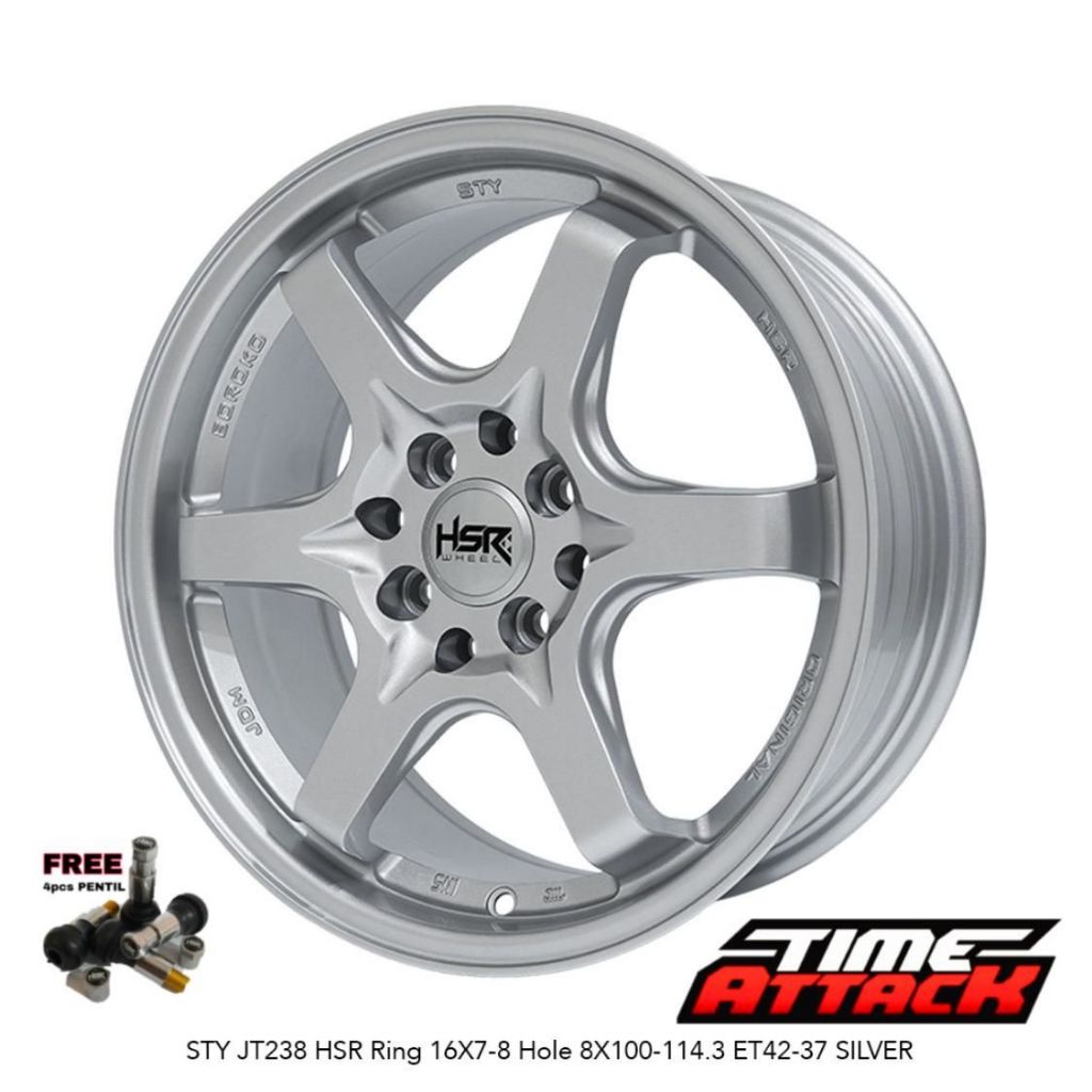 Velg Mobil Livina R16 HSR Wheel STY JT Velg HSR Ring 16