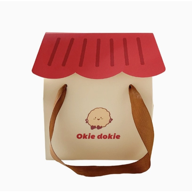 cake box house puppy packaging hampers kotak cookies