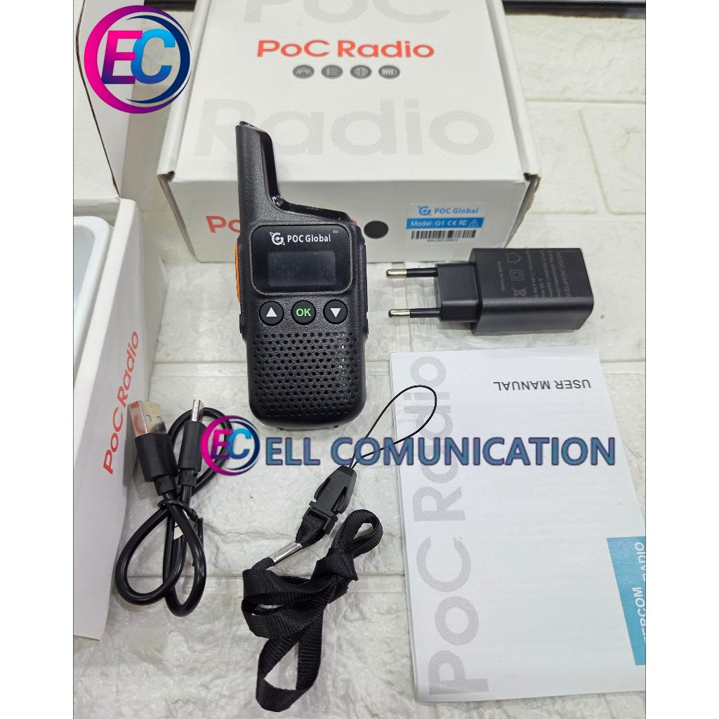 Ht Poc Global G1 5000KM Walkie Talkie Radio Poc Intercom HT TALKCOM G1 POC GLOBAL G1