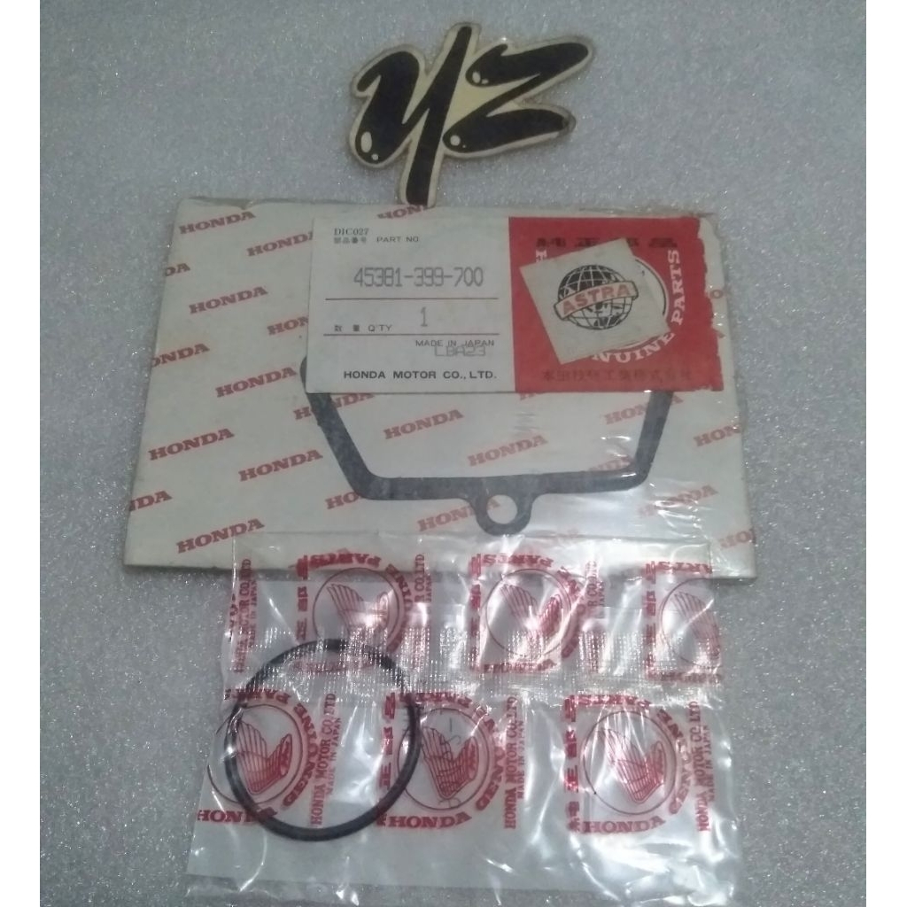 gasket kaliper perpak kaliper dan karet o ring kampas rem depan honda GL100 GL125 CG125 CB125SE CB20