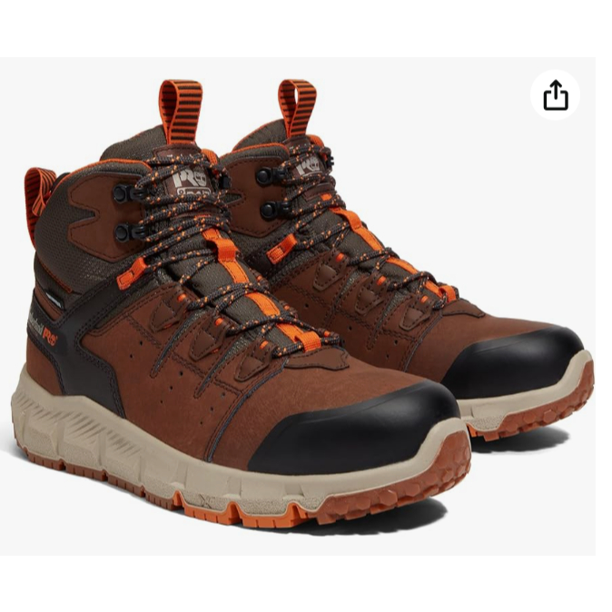 Timberland PRO Men’s Tempe Alloy Safety Toe Waterproof Industrial Work Boot
