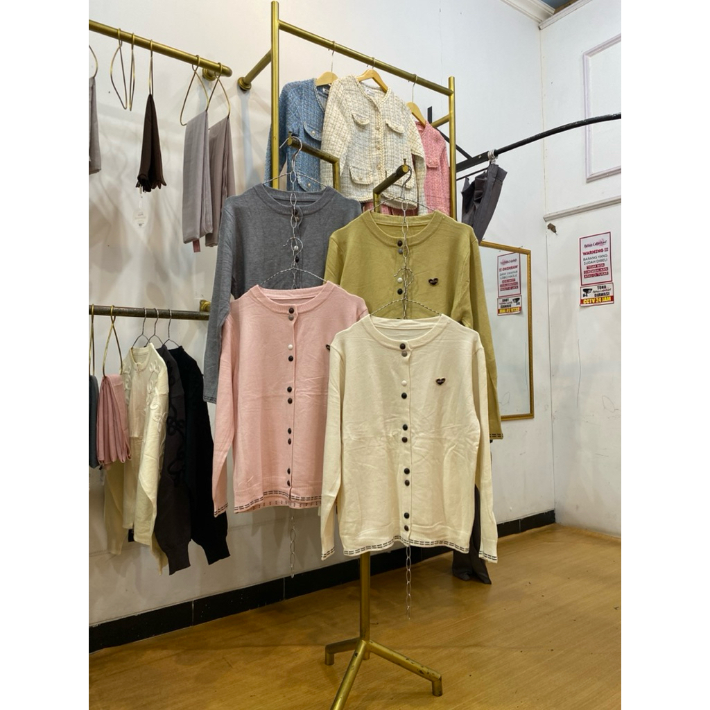 Cardigan Kancing 2 Bros Miu