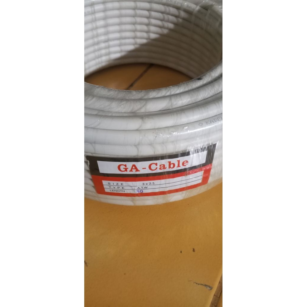 kabel tunggal GA-Cable Kabel Listrik 3x2.5mm2