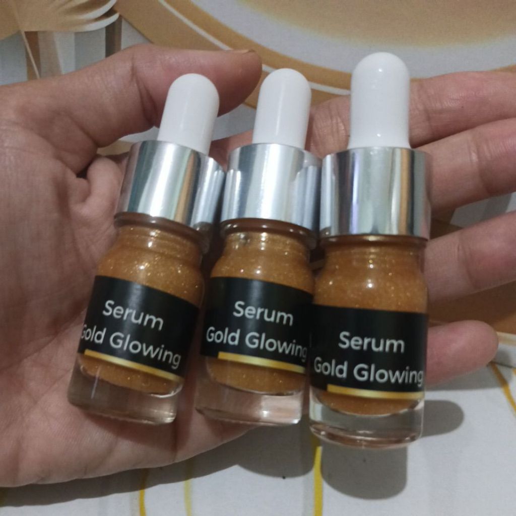 serum gold glowing bikin wajah glowing seketika