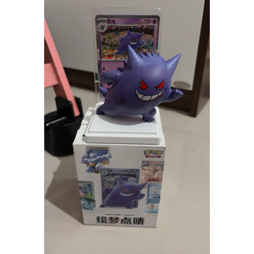 Pokemon Gengar Figure Blindbox + Card Chinese