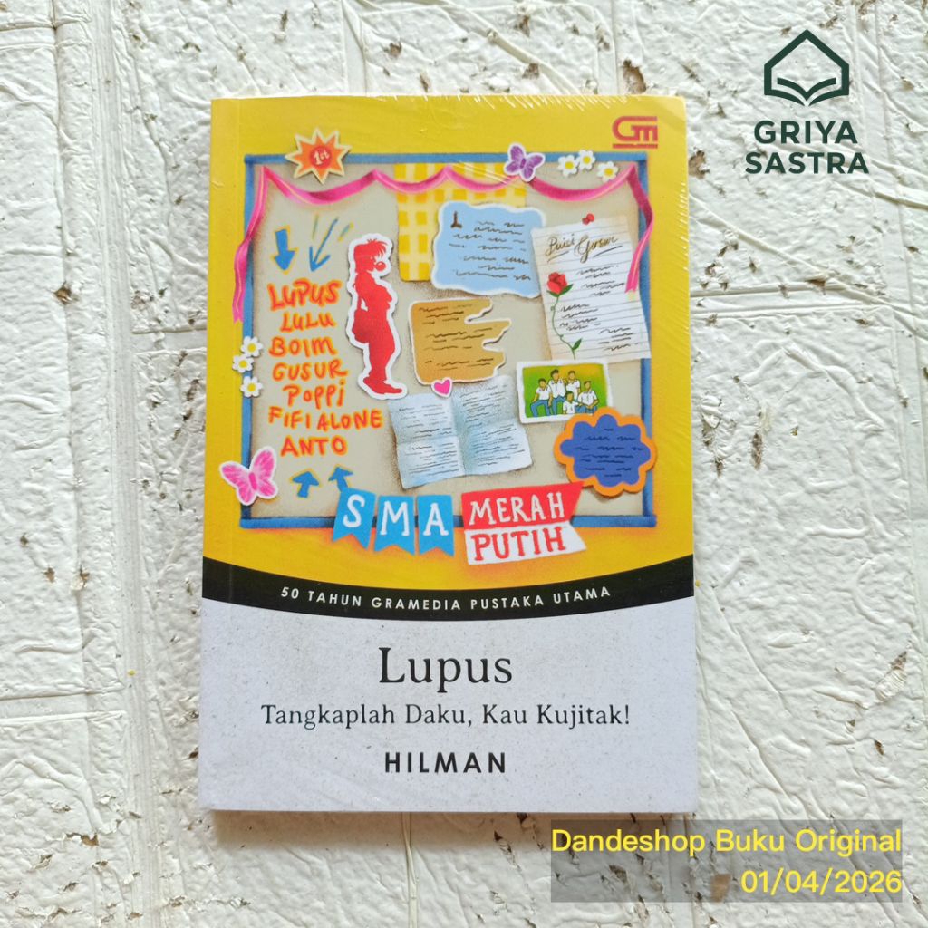 Lupus Tangkaplah Daku, Kau Kujitak oleh Hilman - Novel Original