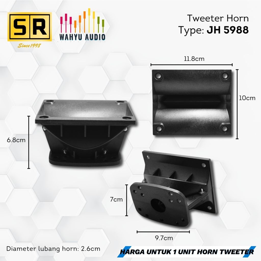 HORN TWEETER HARMONIKA LINE ARRAY BAHAN IMPOR