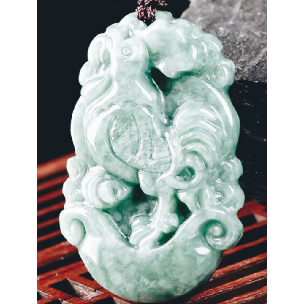 Giok Burma Liontin Shio