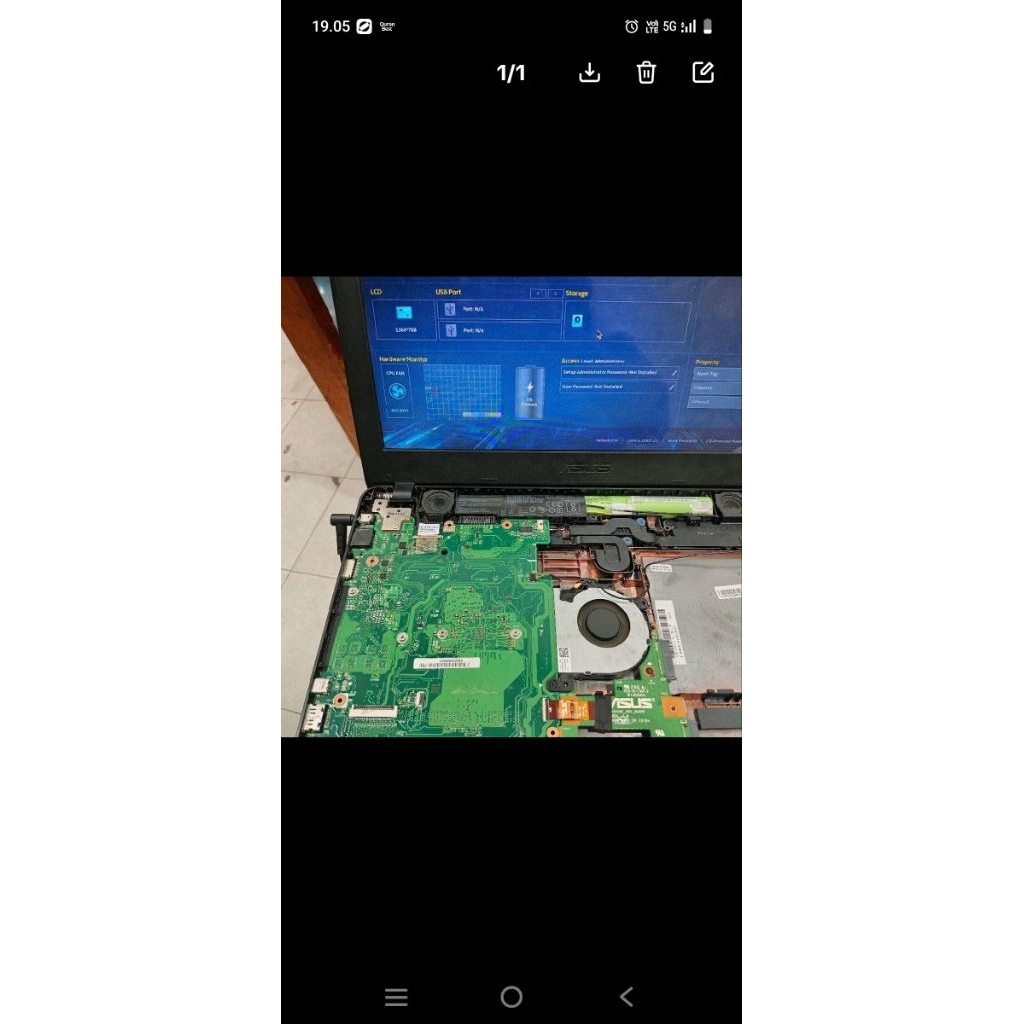 Motherboard Asus X441M Normal