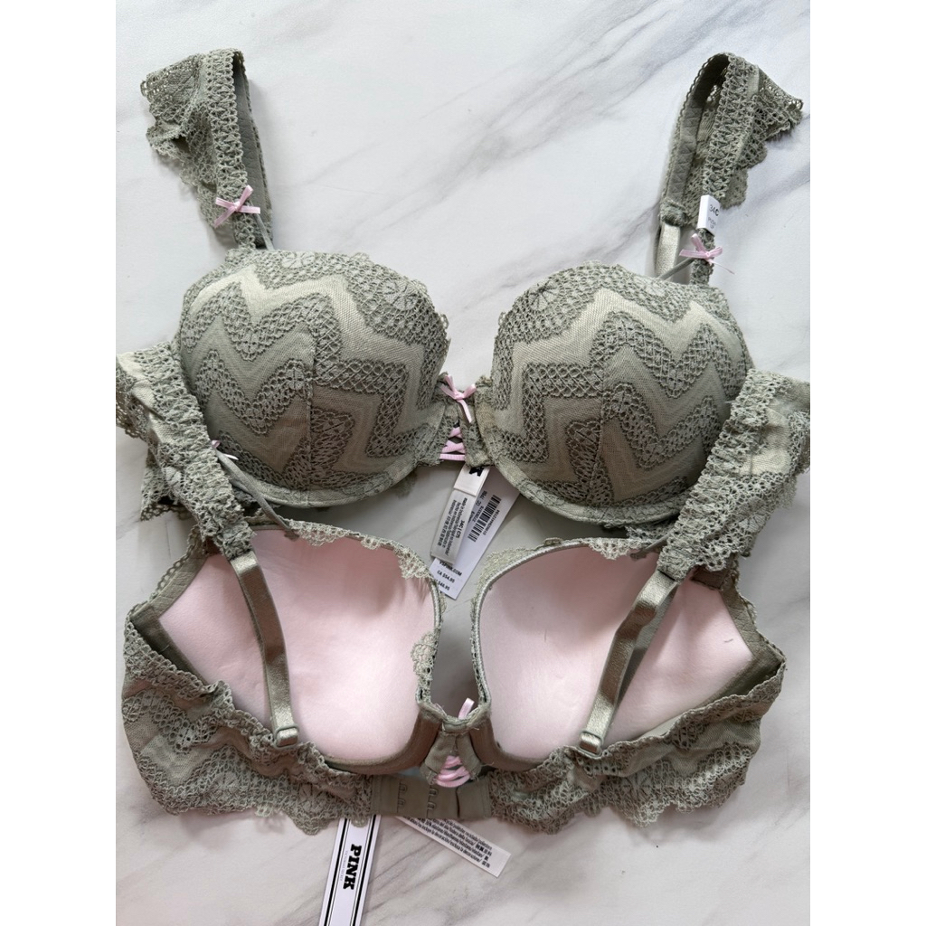 Pink Victoria’s Secret Bra Push Up