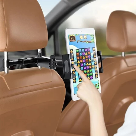 Holder HP Back Seat Car Holder HandPhone Tablet Back Seat Headrest Mount Telescopic Adjustable