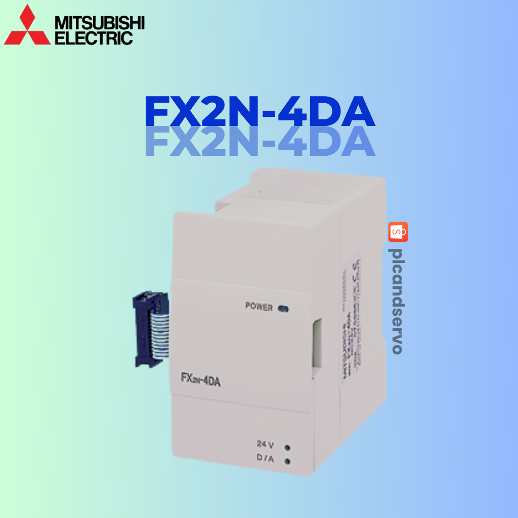Mitsubishi PLC FX2N-4DA FX2N4DA FX2N 4DA Analog Output Module 4 Channel