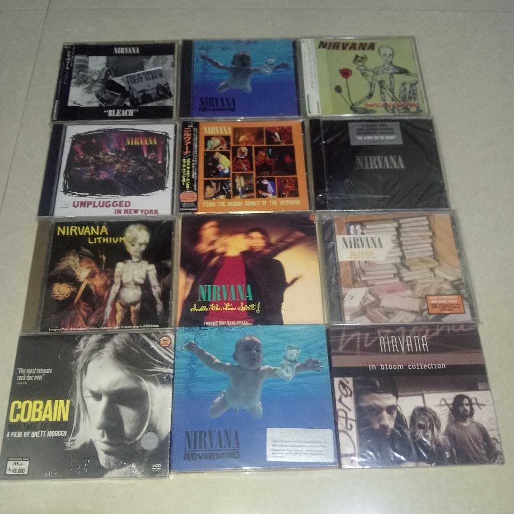 CD NIRVANA import original