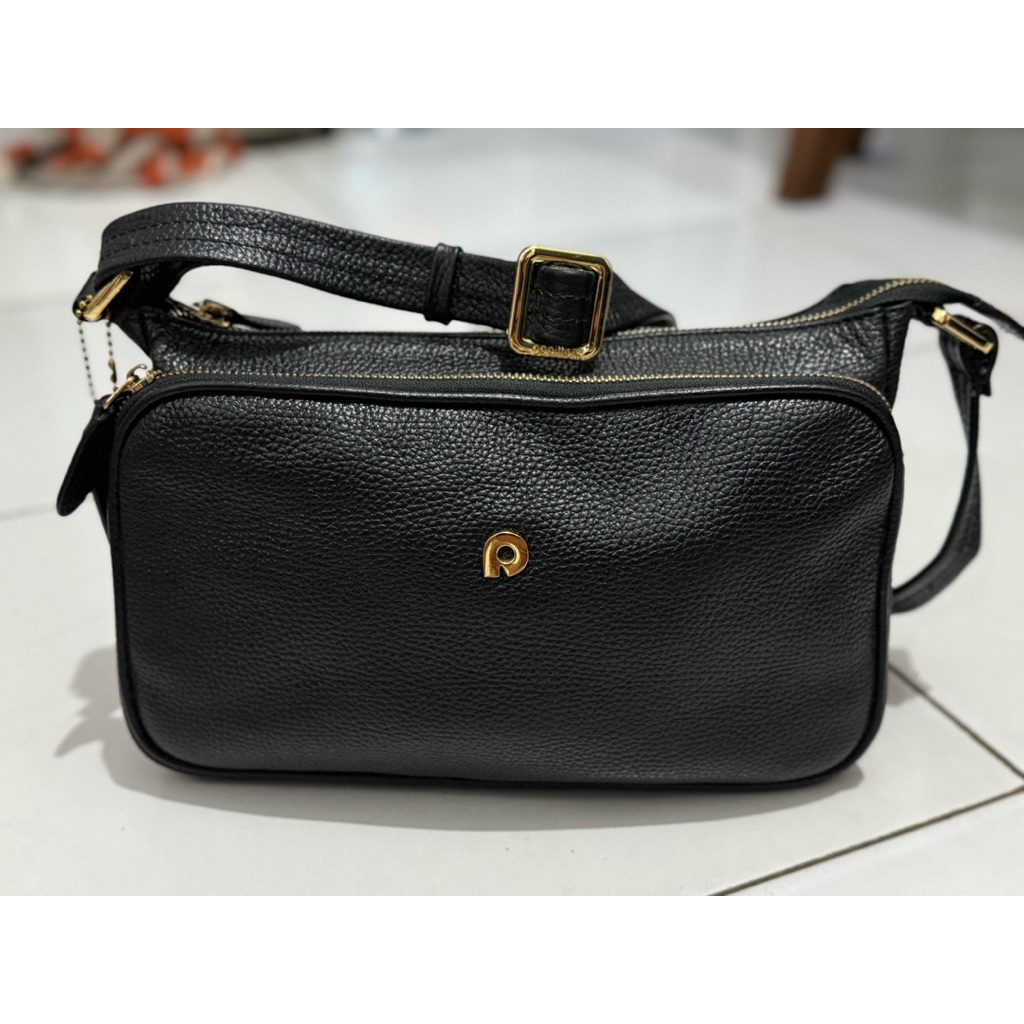 Tas Papillon Original K3204 Hitam Leather
