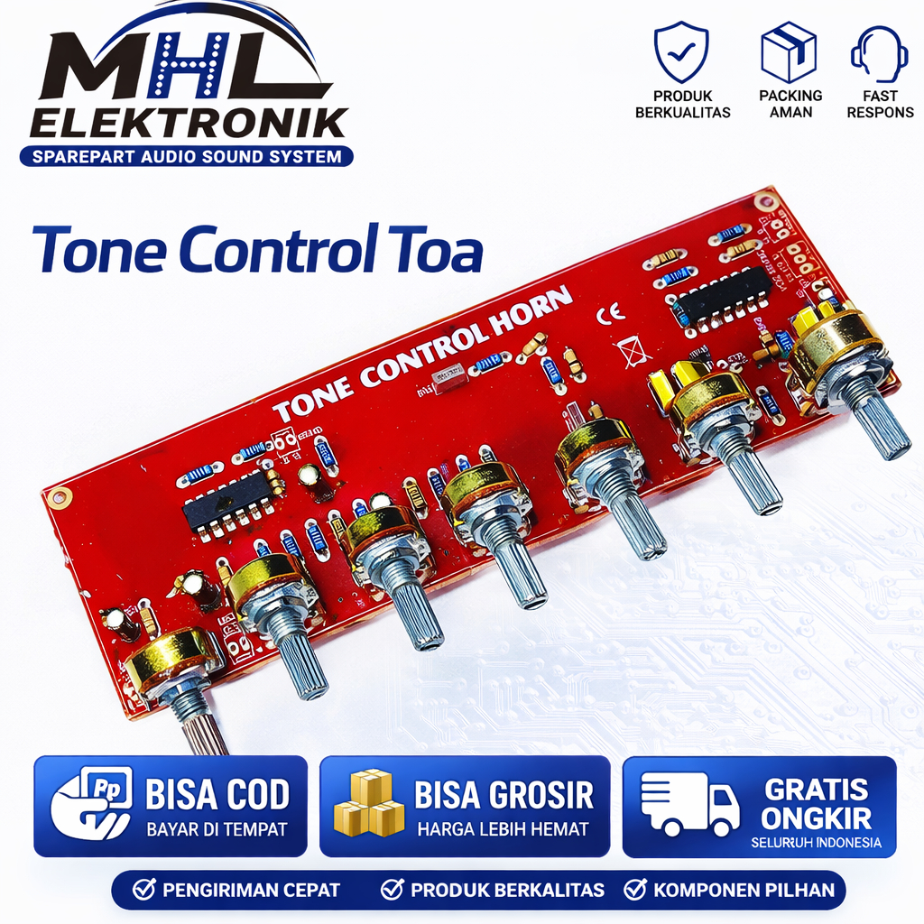 KIT TONE CONTROL HORN TOA TONE CONTROL TOA CORONG SPEAKER MASJID DLL