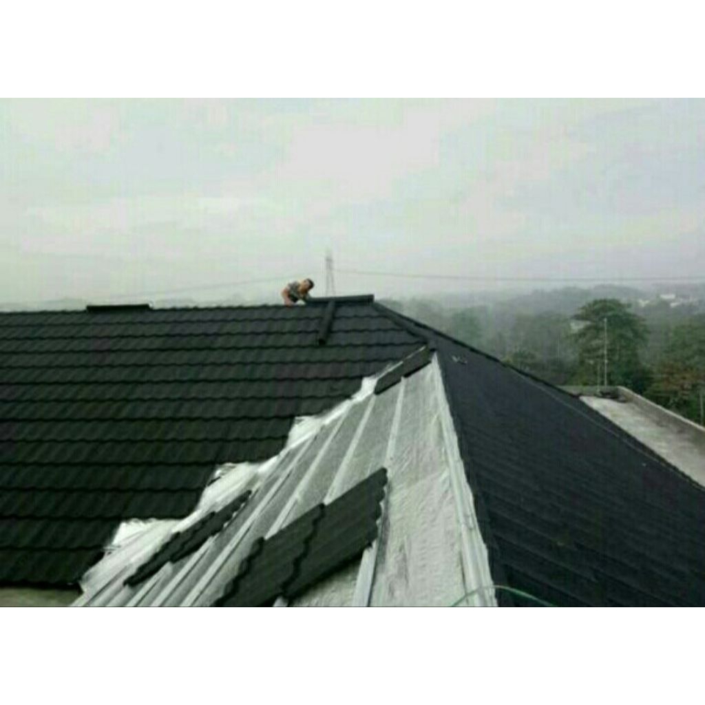 Renovasi Bongkar Pasang Atap Rumah Rangka Baja Ringan Atap Sepandex Metal Pasir