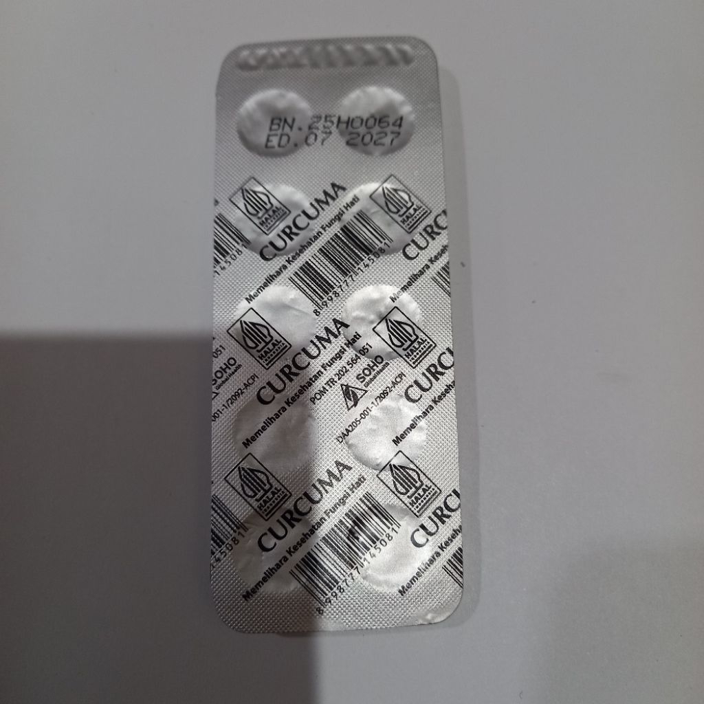 curcuma soho 10 tablet