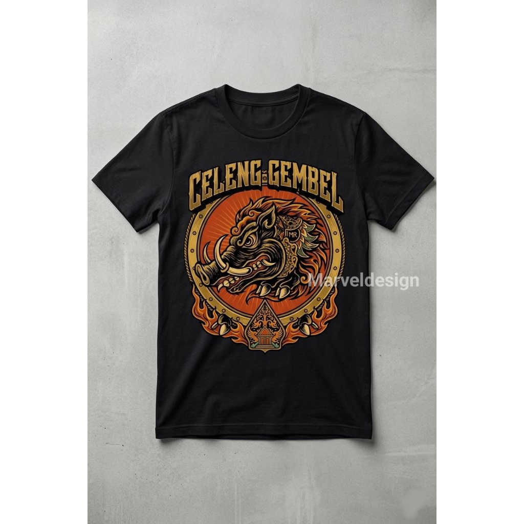 kaos jawa Celeng gembel , jaranan
