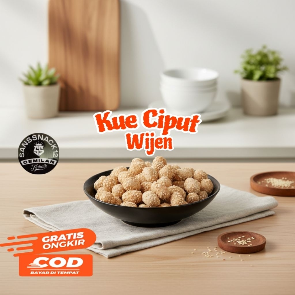 Kue Ciput Wijen / Keciput Wijen 500gram