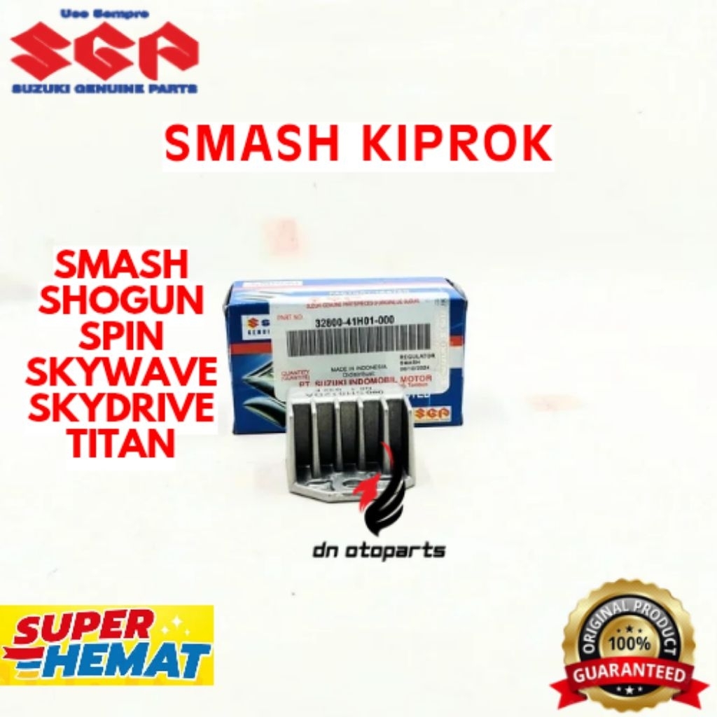 KIPROK ORIGINAL SUZUKI KODE SMASH, KIPROK SMASH, KIPROK SHOGUN KIPROK SPIN, KIPROK SKYWAVE, KIPROK S