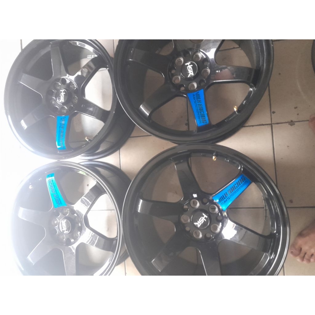 velk Te37 R17 5x100 5x114 lebar 8-9