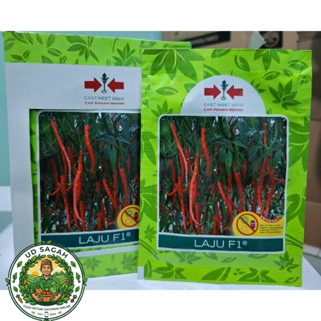 Benih Cabe Keriting Laju F1 isi 1750 Butir