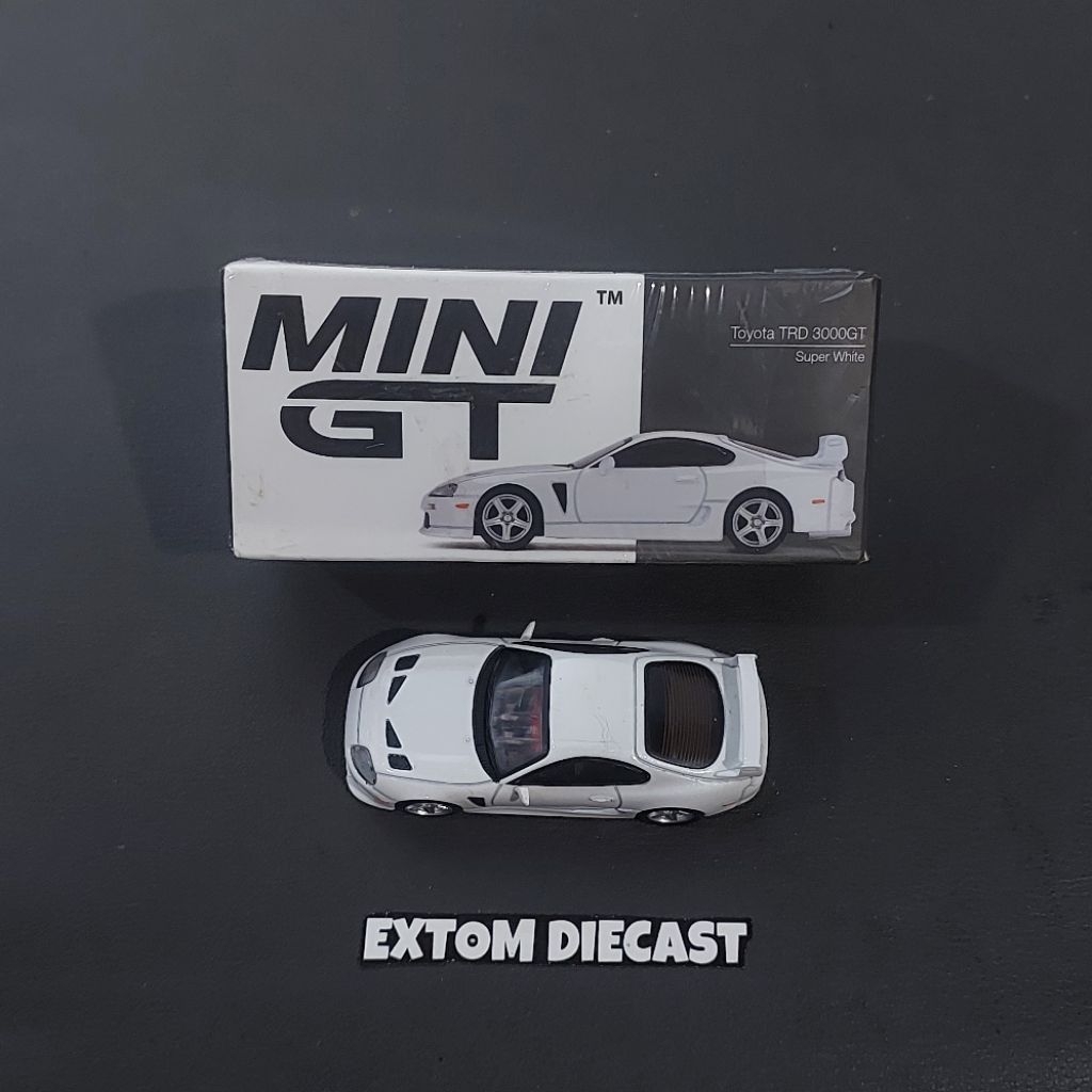 Mini GT Toyota TRD 3000GT Super White