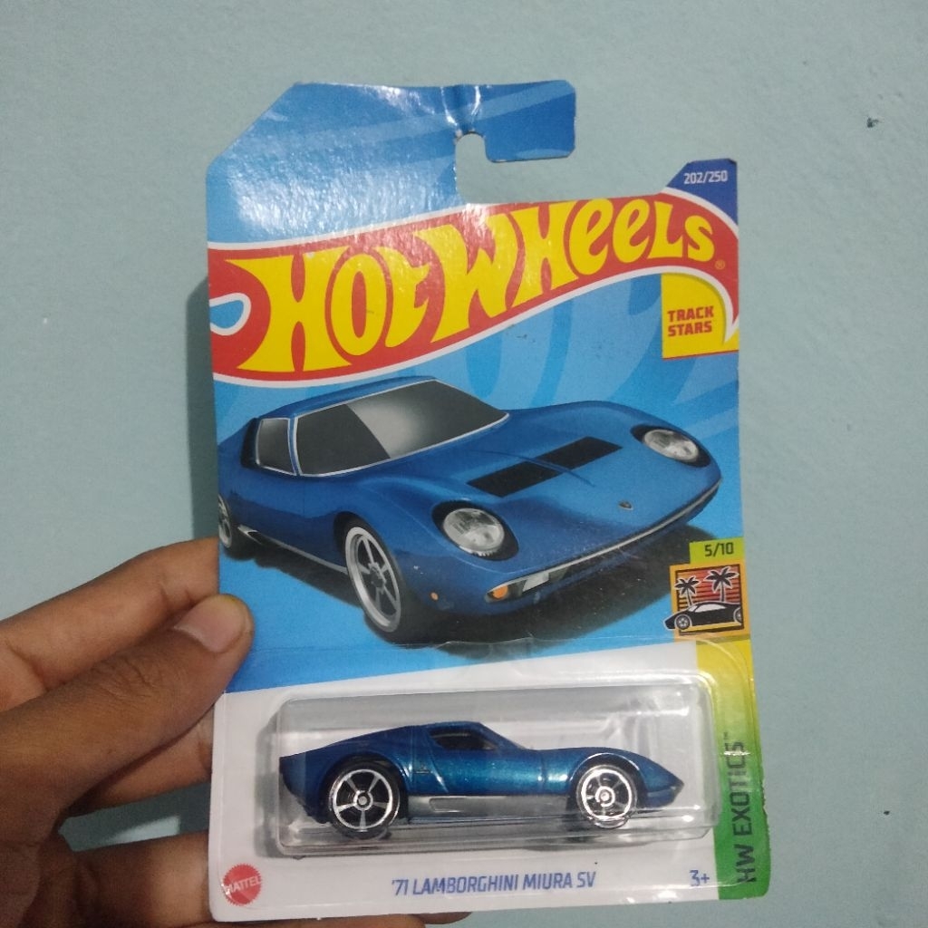 Hotwheels 71 Lamborgini Miura SV