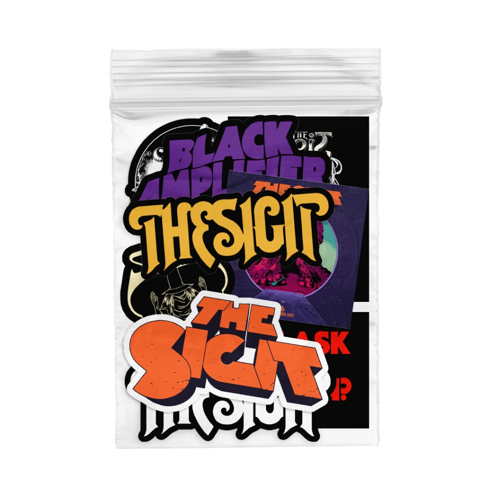 The Sigit - Sticker Pack 9 Pcs Stiker Band Vinyl Helm Tumbler Anti Air Sticker Vinyl