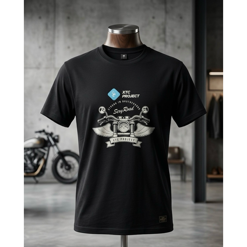 Kaos XTC XP23 XTC Project (Label dan Vendor Resmi DPP XTC Sexy Road Indonesia