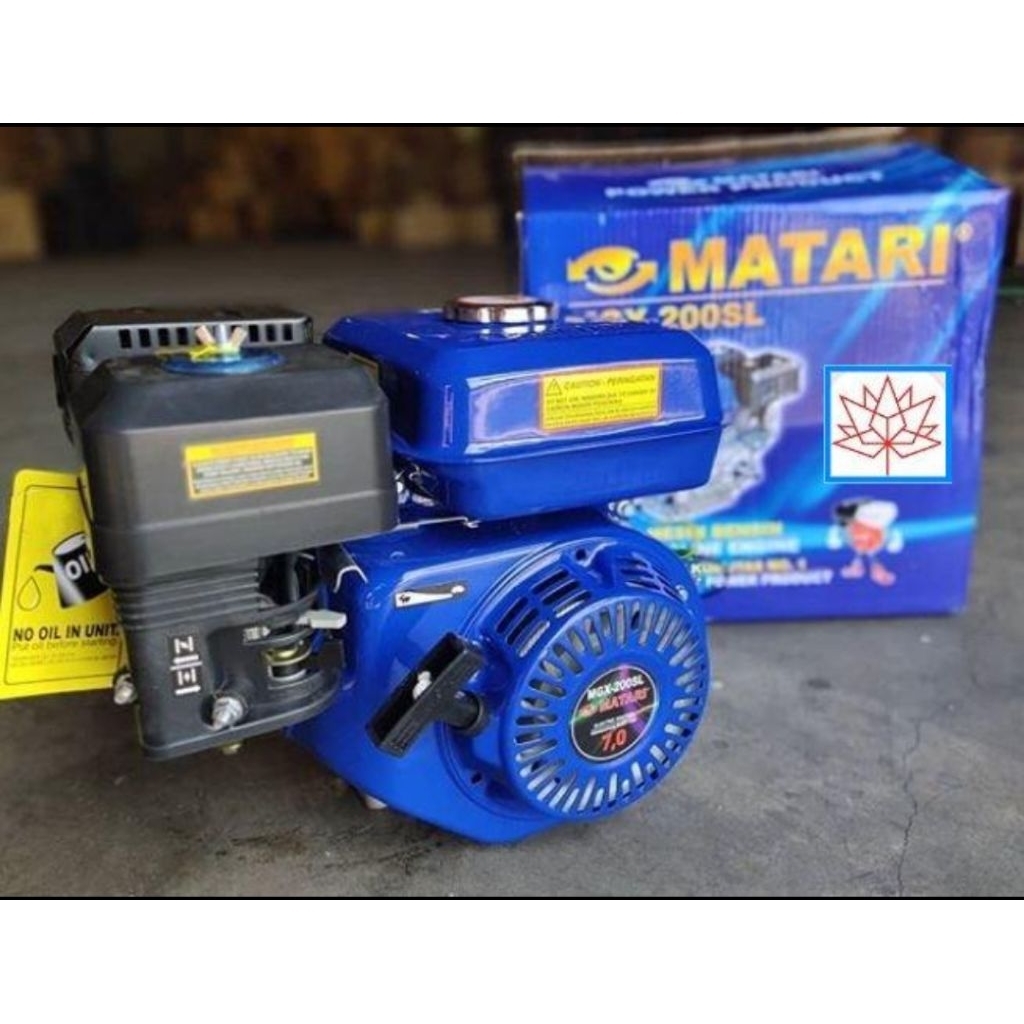 MESIN PENGGERAK ROBIN GX200SL MATARI / MESIN ROBIN MATARI PUTARAN 2:1 / ROBIN KATO MATARI GX200 PUTA