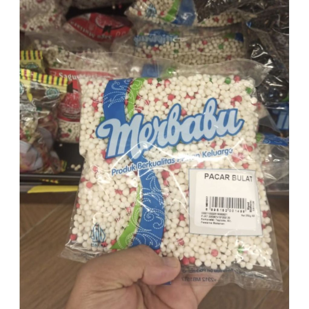 merbabu pacar cina bulat 250gr pack