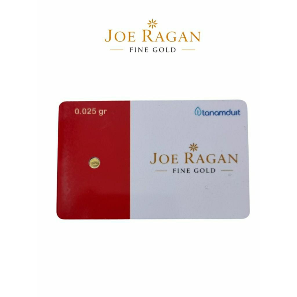 Logam Mulia Emas Joeragan fine gold x Tanam Duit0.025 Gram