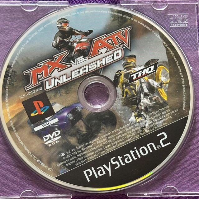 kaset ps2 ori pal mx vs atv unleashed