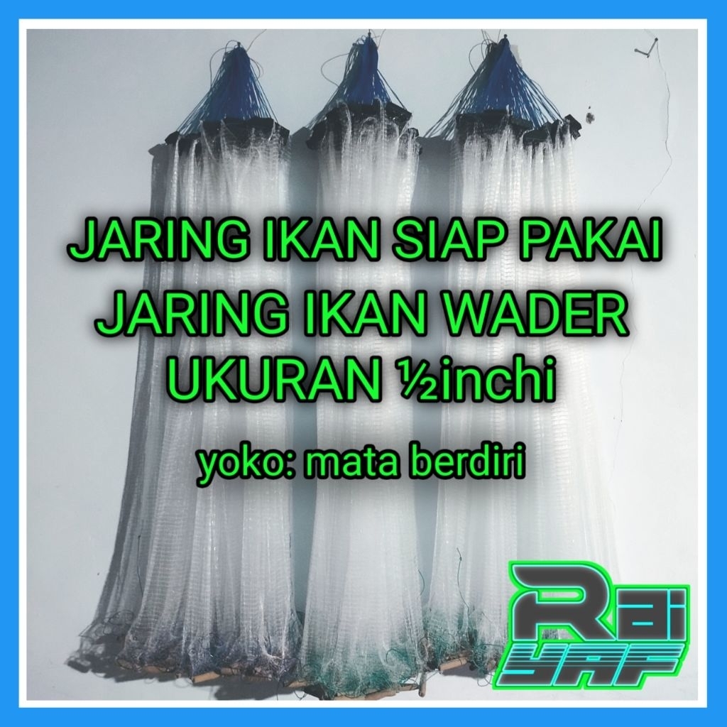 JARING IKAN SIAP PAKAI