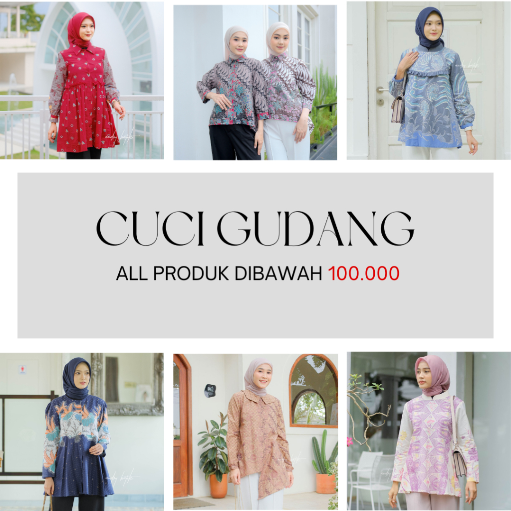 [LAST STOCK] Batik Wanita Audry Batik - Koleksi Motif Eksklusif - Stok Terakhir Harga Spesial