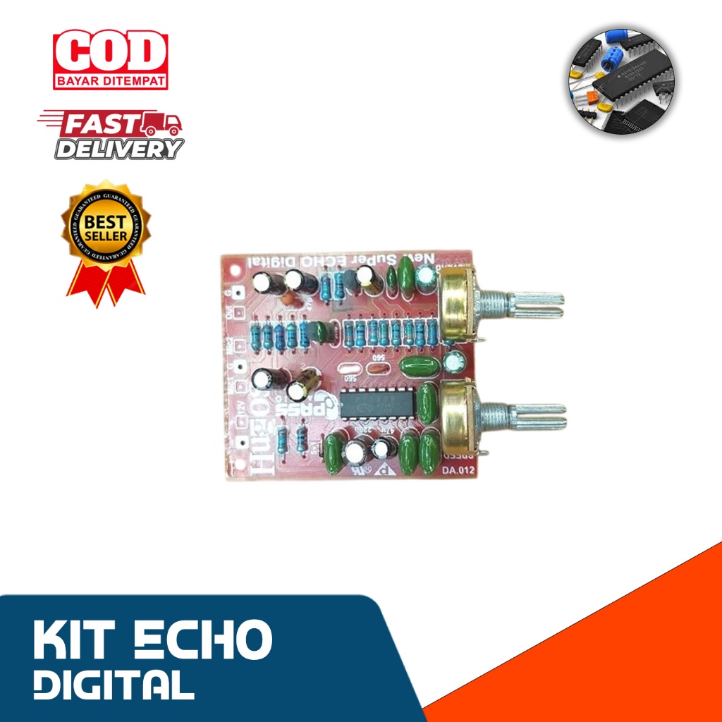 KIT ECHO DIGITAL NEW HUGOS REVERB