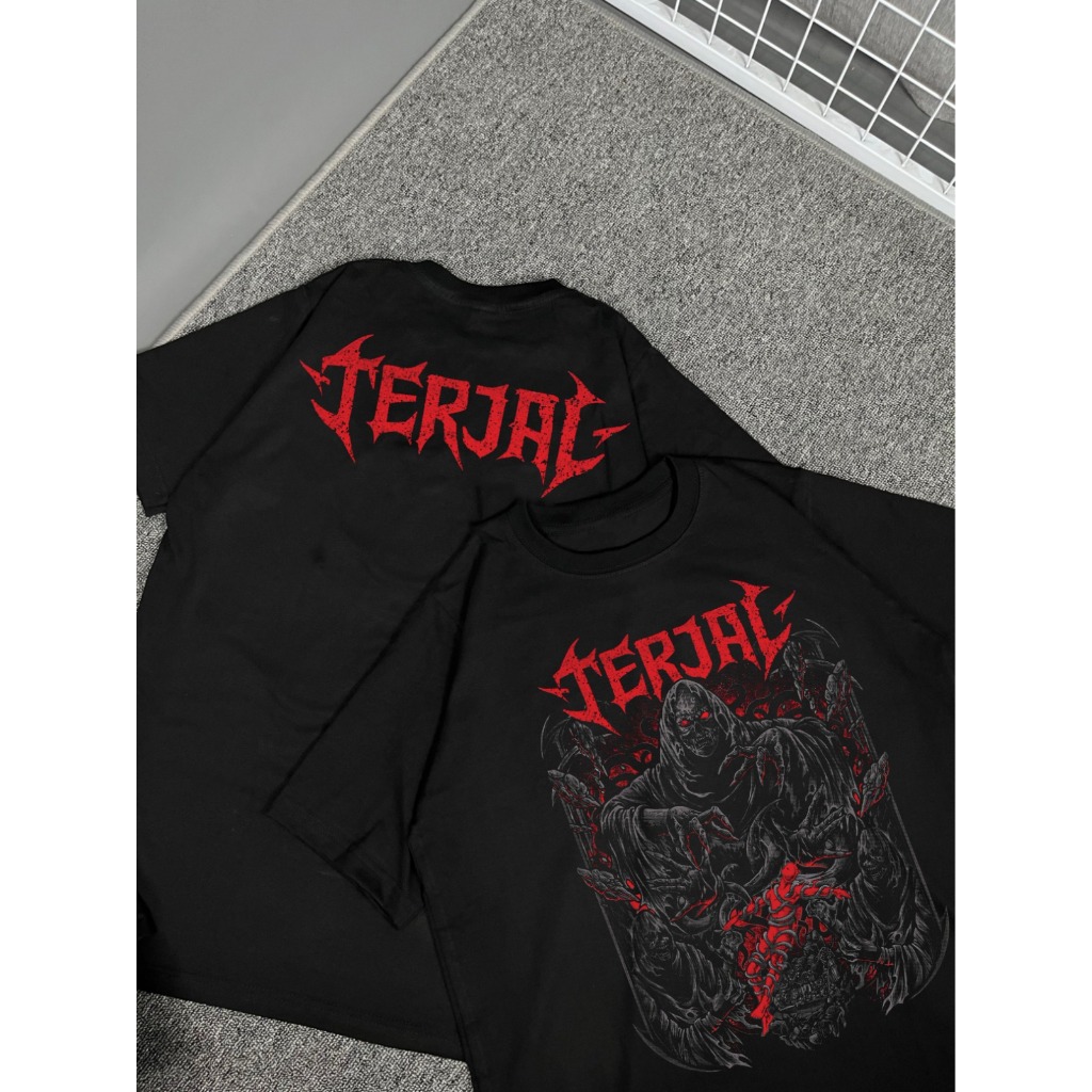 T-SHIRT BAJU KAOS PSHT TERATE TERJAL ILLLUS 1922 DESAIN METAL KEKINIAN DISTRO SABLON COMBED