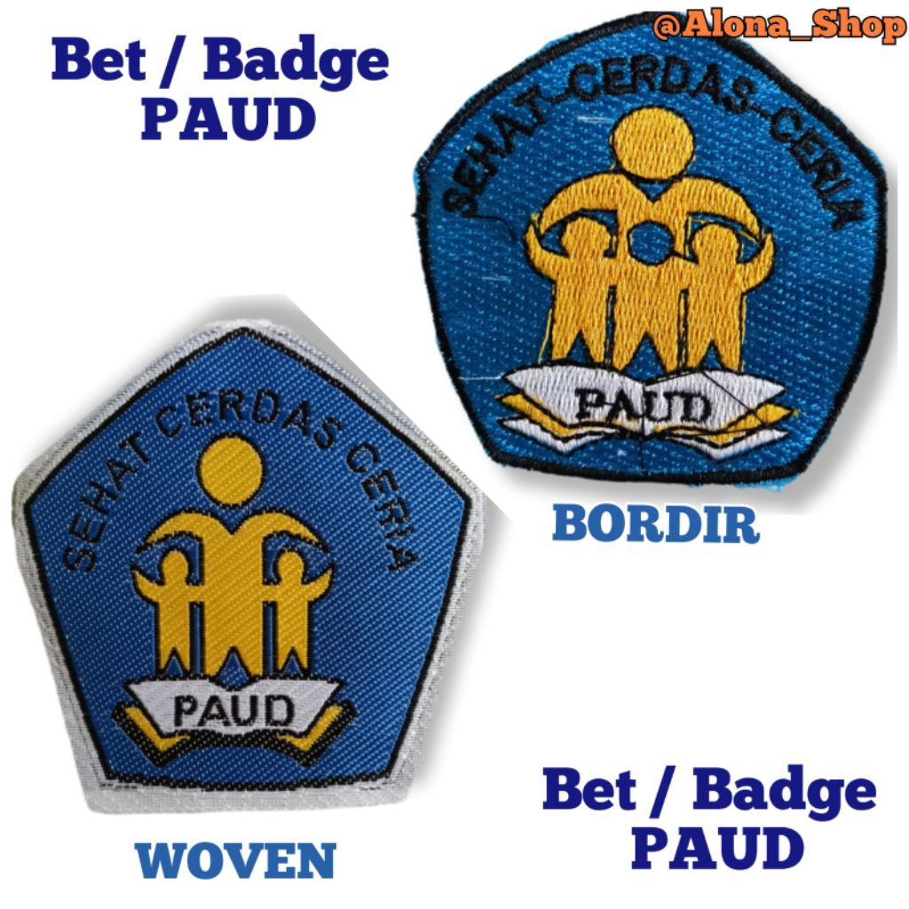 BET / BADGE PAUD WOVEN & BORDIL