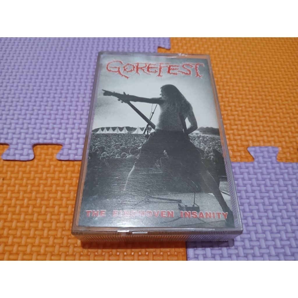 Kaset pita/tape Gorefest - The Eindhoven Insanity