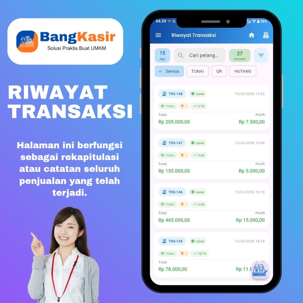 BangKasir Aplikasi Kasir Android
