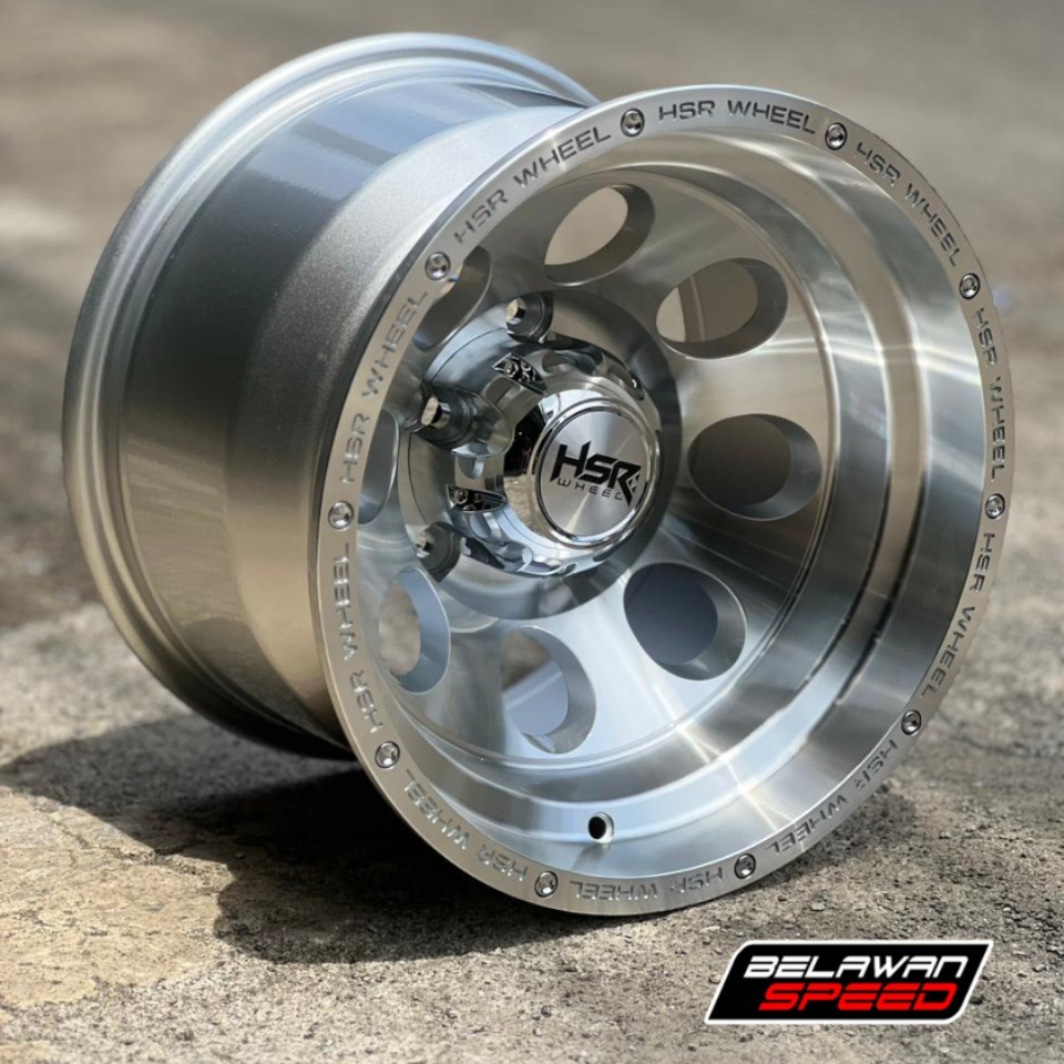 PELEK OFFROAD-VELG MOBIL OFFROAD RING 15 UNTUK JIMNY KATANA CJ ESCUDO R15 HSR DUFFY