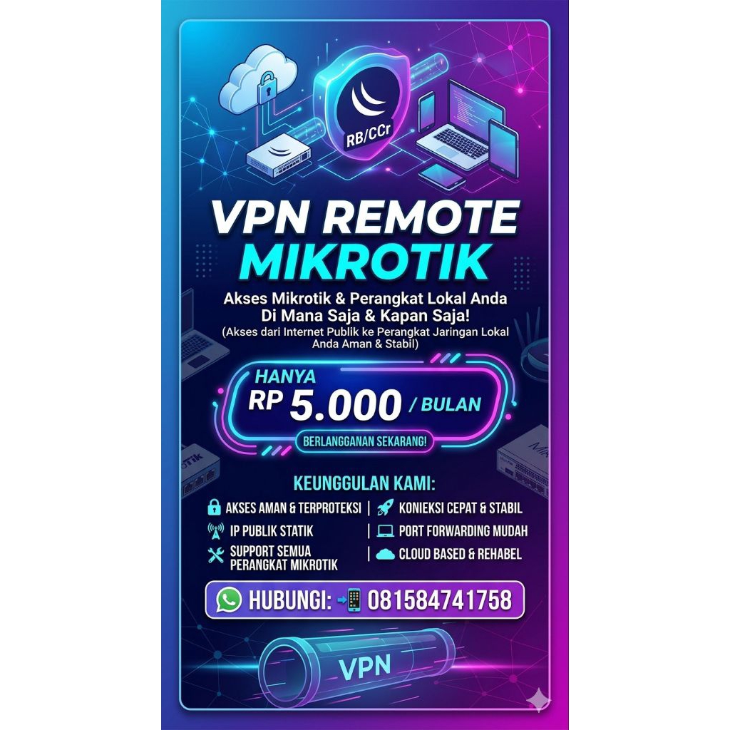 VPN remote Mikrotik