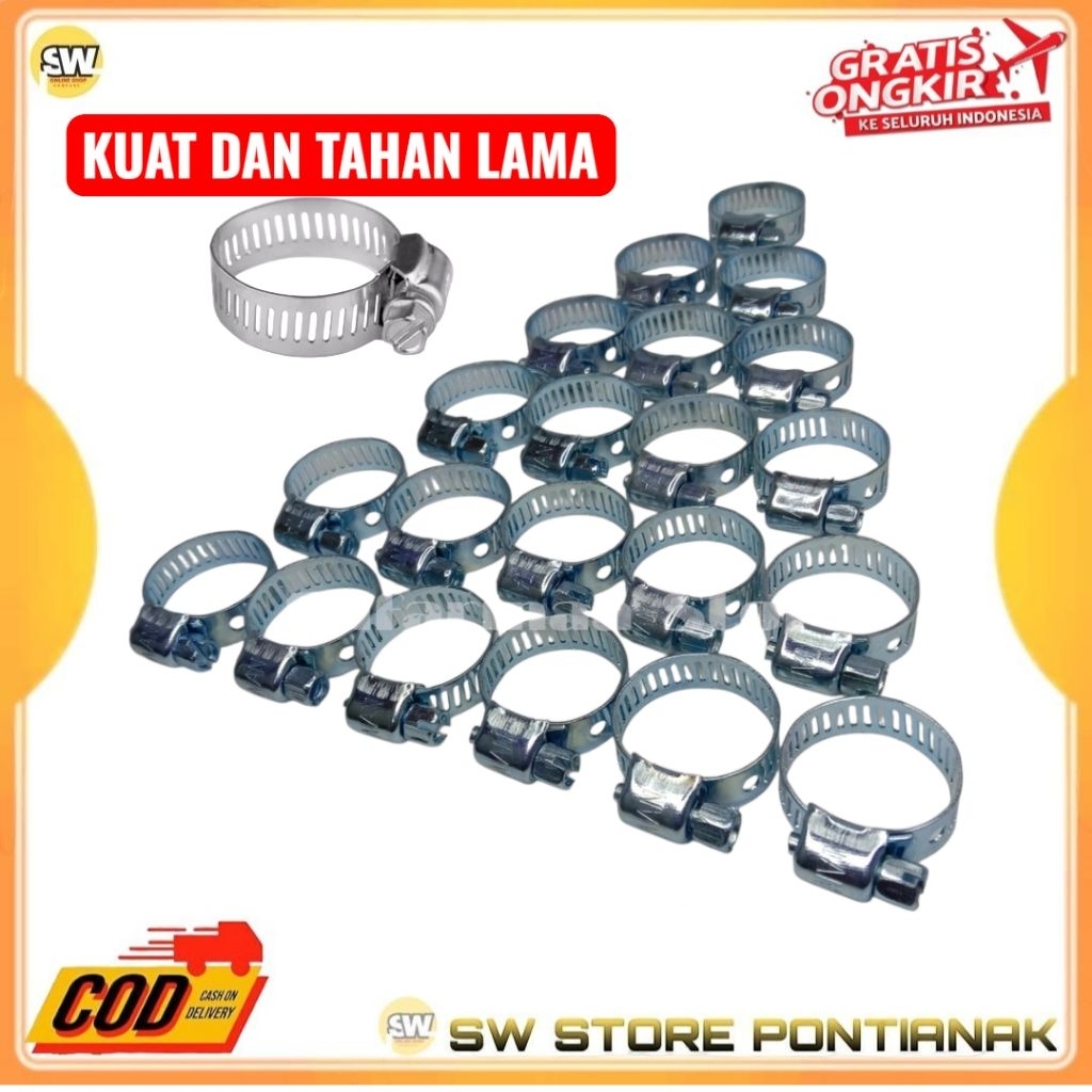 KLEM SELANG GAS LPG / CINCIN SELANG GAS LPG IMPORT