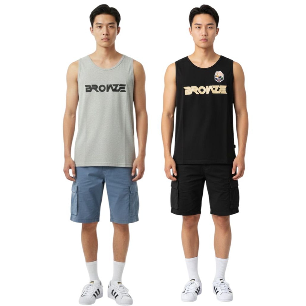KAOS SINGLET ORIGINAL BRONZE/LEKBONG COWOK DISTRO BRONZE