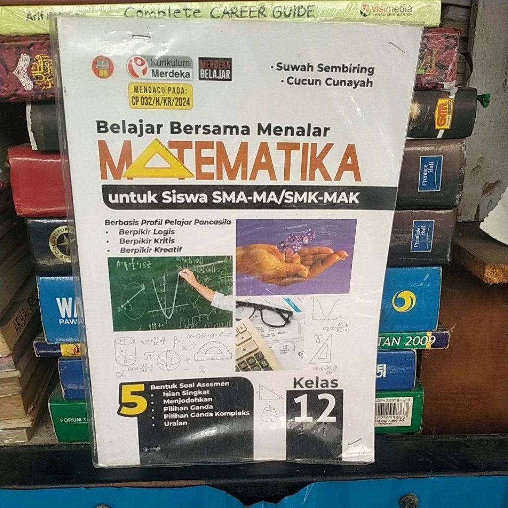 BUKU BEKAS ORIGINAL MATEMATIKA SMA KELAS XII KURIKULUM MERDEKA