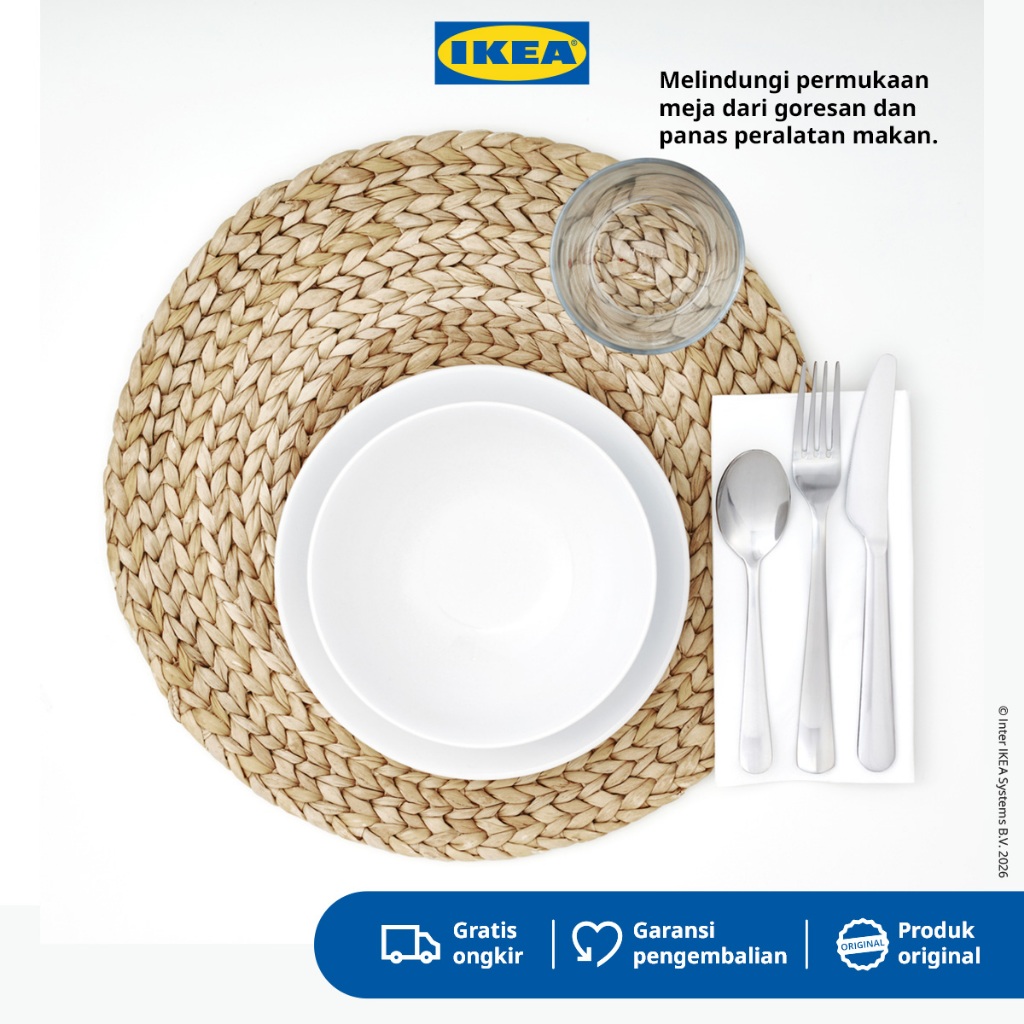 IKEA SOARE Alas Piring untuk Meja Makan 37 cm