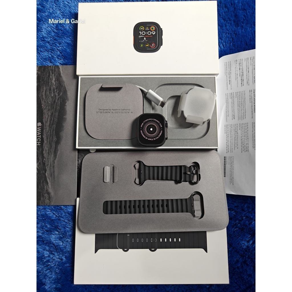 Apple Watch iWatch Ultra 2 iBox Black Titanium 49mm 2025 Fullset Ori