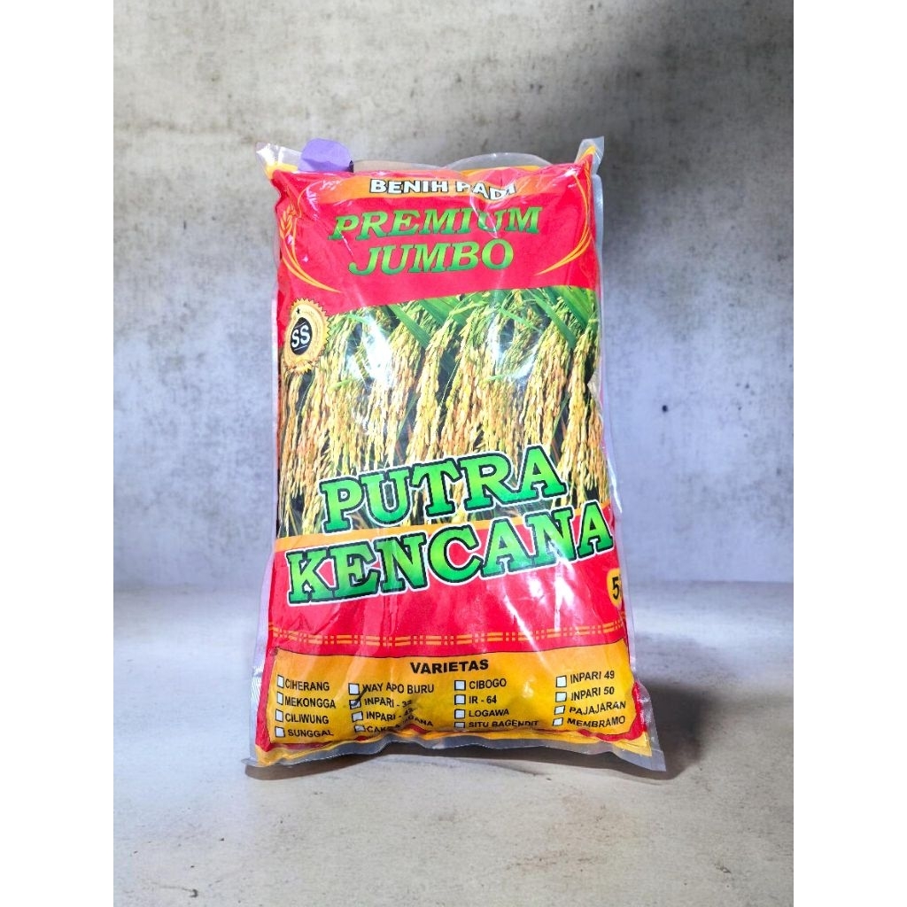 benih padi unggul inpari 32 hdb 5 kg premium jumbo